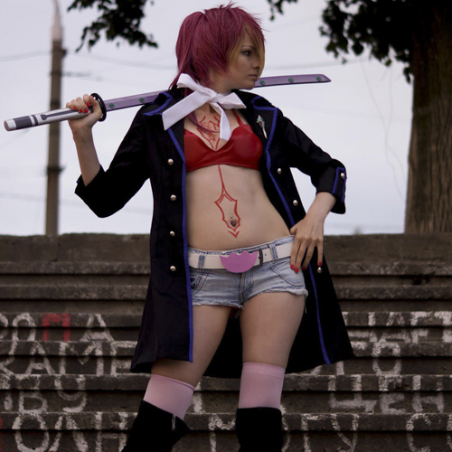 Shura Kirigakure (Blue Exorcist) Cosplay fan art geek girl kawaii character