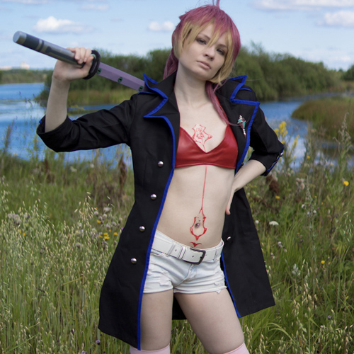 Shura Kirigakure (Blue Exorcist) Cosplay event outfit anime cosplay girl manga cosplay