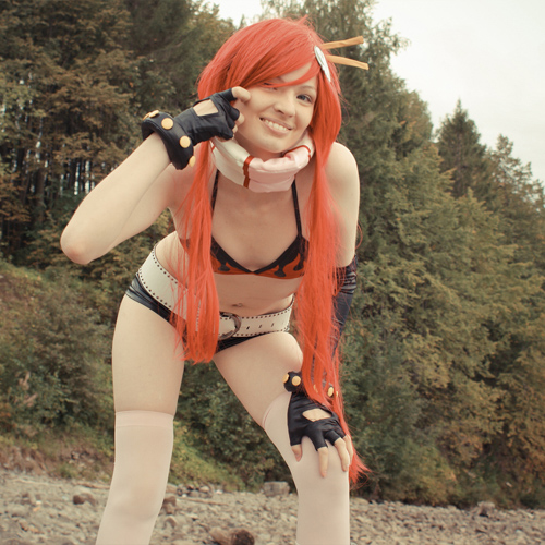 Yoko Littner (Gurren Lagann) Cosplay manga cosplay kawaii cosplay costume manga creative