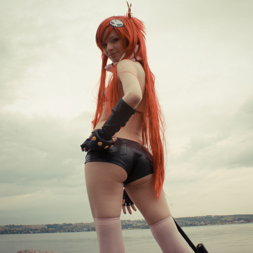 Yoko Littner (Gurren Lagann) Cosplay cosplay girl cute event geek creative