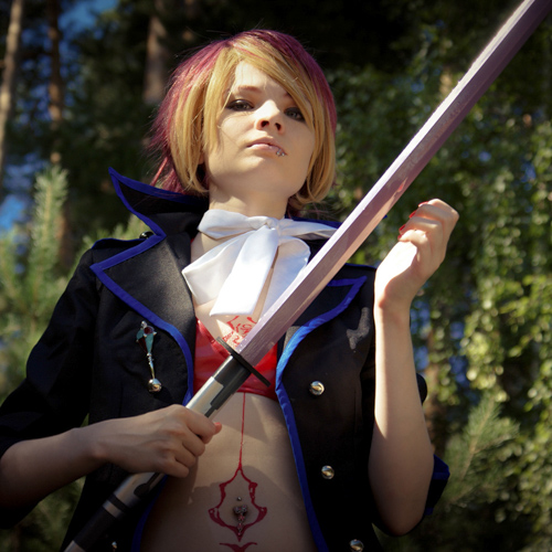 Shura Kirigakure (Blue Exorcist) Cosplay girl cute photoshoot artistic comic con