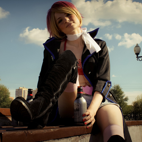 Shura Kirigakure (Blue Exorcist) Cosplay geek artistic sexy character design gamer girl