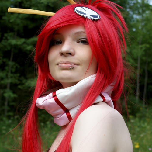 Yoko Littner (Gurren Lagann) Cosplay geek kawaii manga cosplay costume beautiful girl