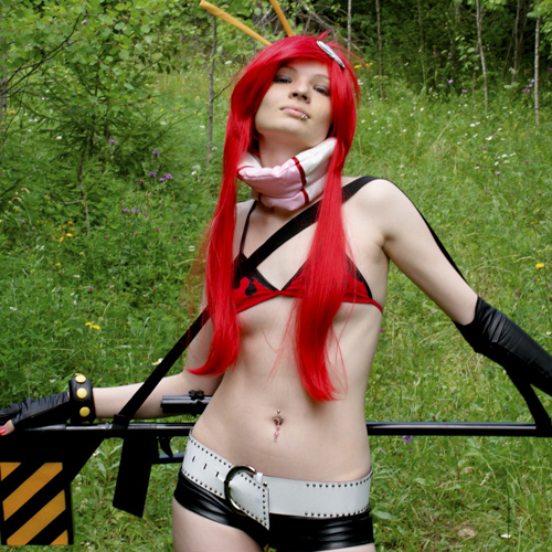 Yoko Littner (Gurren Lagann) Cosplay manga cosplay costume cosplay girl cute beautiful girl