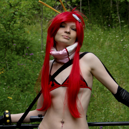 Yoko Littner (Gurren Lagann) Cosplay pop culture photoshoot character design anime cosplay anime