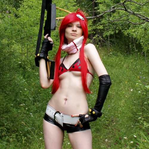 Yoko Littner (Gurren Lagann) Cosplay creative pop culture fan art costume cosplay costume