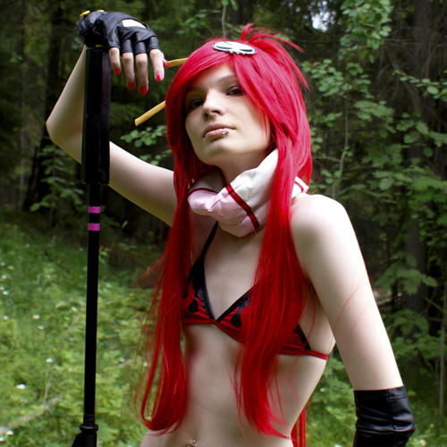 Yoko Littner (Gurren Lagann) Cosplay cosplay girl video game geek fantasy costume girl