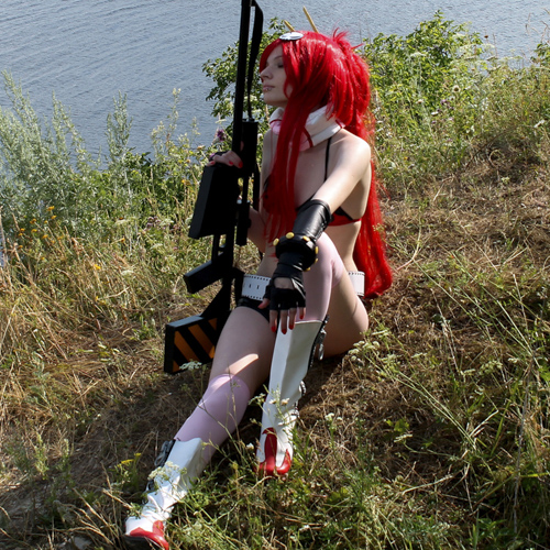 Yoko Littner (Gurren Lagann) Cosplay cosplay fashion character girl beautiful girl