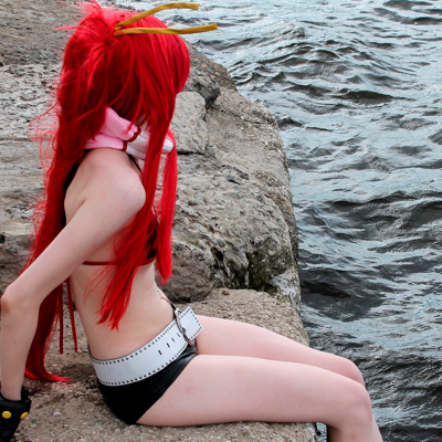 Yoko Littner (Gurren Lagann) Cosplay sexy geek beautiful creative cosplay girl