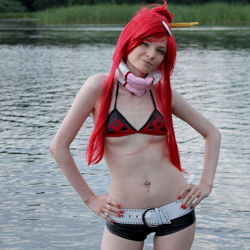 Yoko Littner (Gurren Lagann) Cosplay geek comic con fantasy anime cosplay cosplay girl