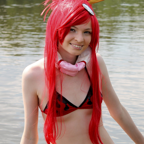 Yoko Littner (Gurren Lagann) Cosplay anime kawaii girl character manga cosplay