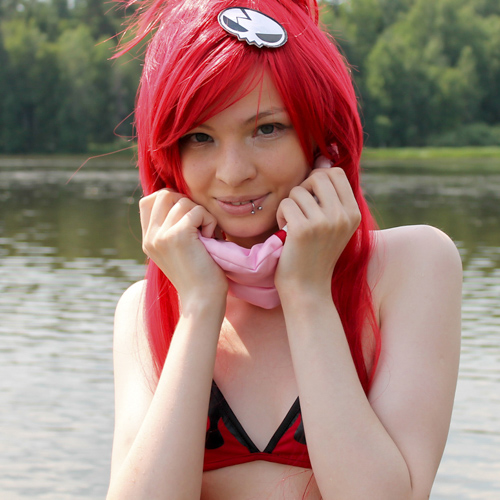 Yoko Littner (Gurren Lagann) Cosplay fashion cosplay girl pop culture event anime cosplay