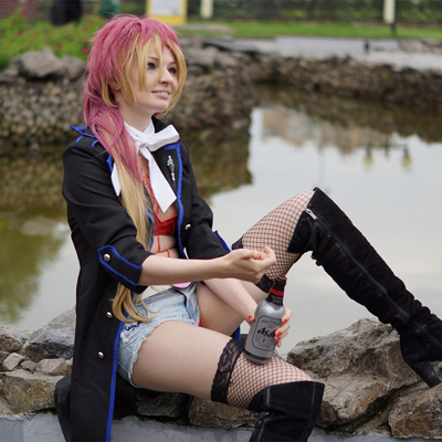 Shura Kirigakure (Blue Exorcist) Cosplay outfit comic con cosplay artistic beautiful girl