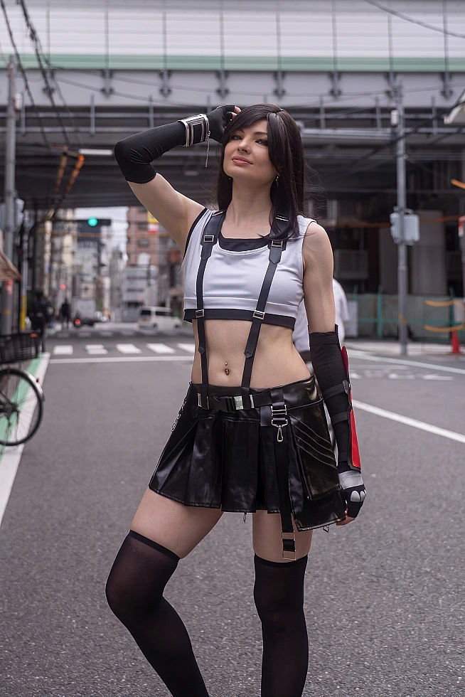 Tifa Lockhart Final Fantasy Cosplay - Photo 9